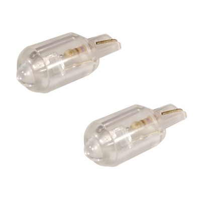 Izzó 12V  üvf.LED  kék W2,1*9,5d pár. villogó SPL-2501B