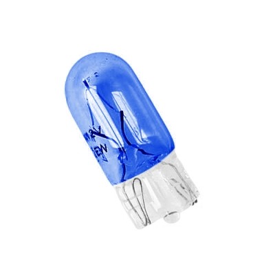 Izzó 12V  5W Üvf. W2,1*9,5d T10 kék E2746 (K) Elta501B