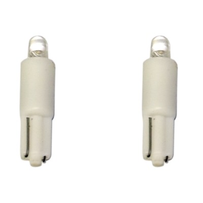 Izzó 12V  Üvf.LED fehér W2*4,6d (1,2W) T5 E02424