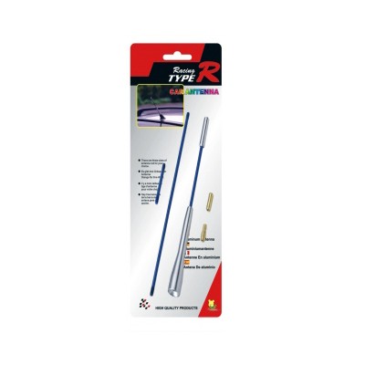 Antennaszár alu 13,17,27cm-es szárral kék TypeR