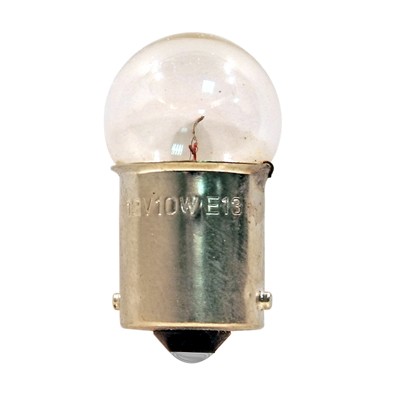 Izzó 12V 10W BA15s cseresznye Poli-Light,AllRide00746