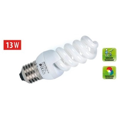 Izzó energiatakarékos 230V 13W spirál,E27 KFS13/27H