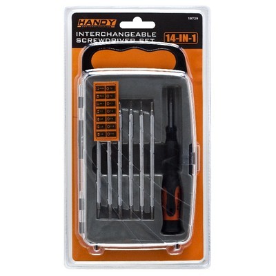Csavarhúzó készlet 14db-os, dobozos Handy Tools 10729
