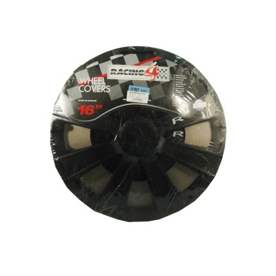 Dísztárcsa (16) Racing4 RS-T Black 4db-os garnitúra