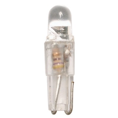 Izzó 12V  Üvf.5mm LED piros 2db (T5) Lampa58410