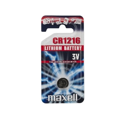 Elem gomb 3V lítium CR1216 Maxell 1db 18743