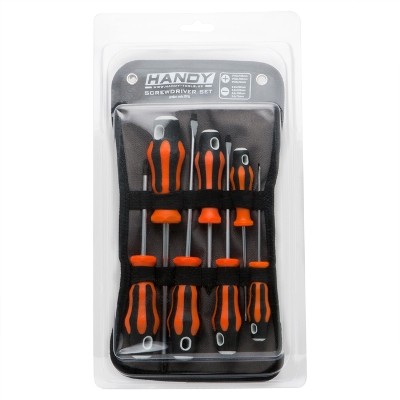 Csavarhúzó készlet 7db-os, tárolóval Handy Tools 10703