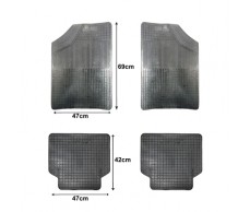 Gumiszőnyeg garn.univ. 4db-os fekete !,W,Road Line