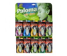 Illatosító Paloma Ego 30db,kszl,táblán,vegyesen(display