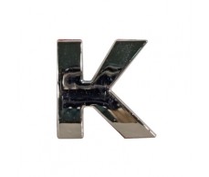 Embléma,betű króm K  27x27mm AllRide20111