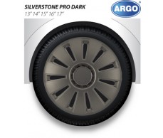 Dísztárcsa (16) Argo Silverstone Pro Dark Matt 4db-os g
