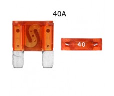 Biztosíték késes maxi  40A narancs sárga 1082 E289    .