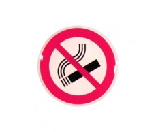 Embléma F&F 4db-os No smoking 56mm műgyantás