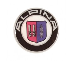 Embléma F&F 4db-os Lancia 50mm műgyantás szürke-fekete