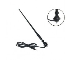 Antenna gumi 34cm fekete, állítható AM3536